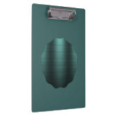 Porte-bloc Elégant look bleu vert métallique avec traces noir (Swatch)