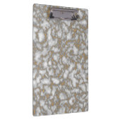 Porte-bloc Elégant marbre blanc or (Swatch)