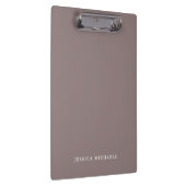 Porte-bloc Élégant minimaliste Dusty Rose personnalisé (Swatch)