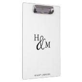 Porte-bloc Elegant Monogram Modern Minimalist (Swatch)