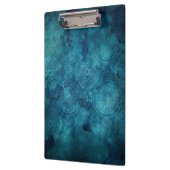 Porte-bloc Elégant Motif d'aquarelle Mandala Turquoise (Gauche)