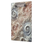 Porte-bloc Élégant Motif de dentelle Pastel Gradient (Gauche)