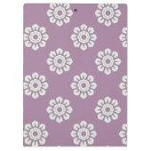 Porte-bloc Élégant Motif de fleurs (Dos)
