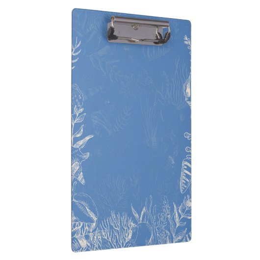 Porte-bloc Elégant océane bleu toile (Swatch)