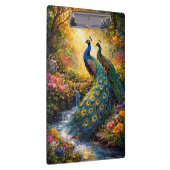 Porte-bloc Elegant Peacock Design Clipboard | (Swatch)