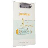 Porte-bloc Élégant petit sous-marin sous-marin Monogramme de (Swatch)