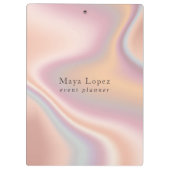 Porte-bloc Élégant planificateur d'évènements holographiques (Dos)