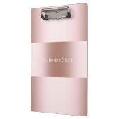 Porte-bloc Élégant rose de poussette moderne motif or (Gauche)