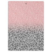 Porte-bloc Élégant Rose Gold Parties scintillant Empreinte de (Dos)