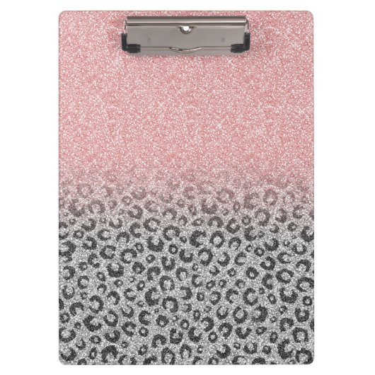 Porte-bloc Élégant Rose Gold Parties scintillant Empreinte de (Devant)