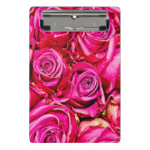 Porte-bloc Élégant rose Roses Mini Porte - bloc (Devant)