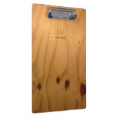 Porte-bloc élégant & rustique Bois Texture personnalisée (Swatch)