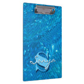 Porte-bloc Elegant Teal Draped Fabric (Swatch)