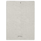 Porte-bloc Élégante abstraction moderne Black Grey City (Dos)