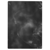 Porte-bloc Élégante brillance d'or noir géométrique (Dos)