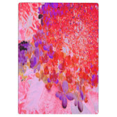 Porte-bloc Élégante Hydrangea Limelight Violette et Orange (Dos)