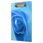 Porte-bloc élégante, moderne, cool bleu rose fleur. florale (Gauche)