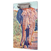 Porte-bloc éléphant aquarell (Gauche)