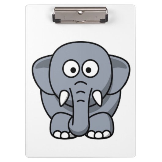 PORTE-BLOC ÉLÉPHANT GRIS (Devant)
