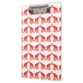 Porte-bloc Éléphant rouge chanceux (Gauche)