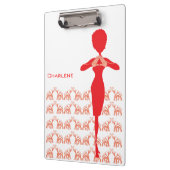 Porte-bloc Éléphant rouge chanceux (Gauche)