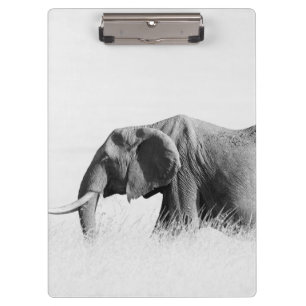 Porte-bloc Eléphant solitaire (clé haute)
