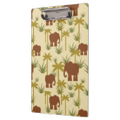 Porte-bloc Éléphants et paumes dans le camouflage (Gauche)