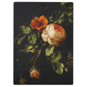 Porte-bloc Elias van den Broeck, Still Life avec des Roses (Dos)