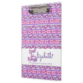 Porte-bloc Elizabeth nom signifiant coeur doodles porte - blo (Gauche)