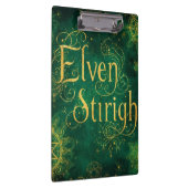 Porte-bloc Elven Stirigh – Sigiles en vert (Swatch)