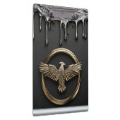 Porte-bloc Emblème d'aigle doré aux ailes déployées (Swatch)