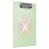 Porte-bloc "Embrace you Peace" school/office clipboard  (Swatch)