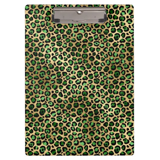 Porte-bloc Emerald et Gold Safari Series Design 8 (Devant)