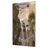 Porte-bloc Emerald Pool Falls I du parc national Zion (Gauche)