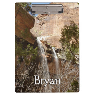 Porte-bloc Emerald Pool Falls I du parc national Zion