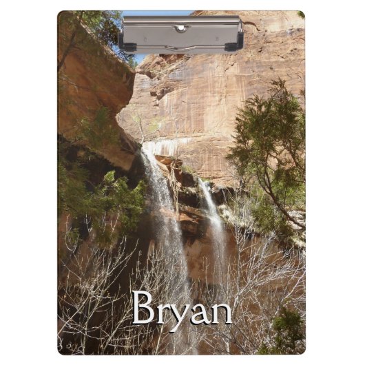 Porte-bloc Emerald Pool Falls I du parc national Zion (Devant)