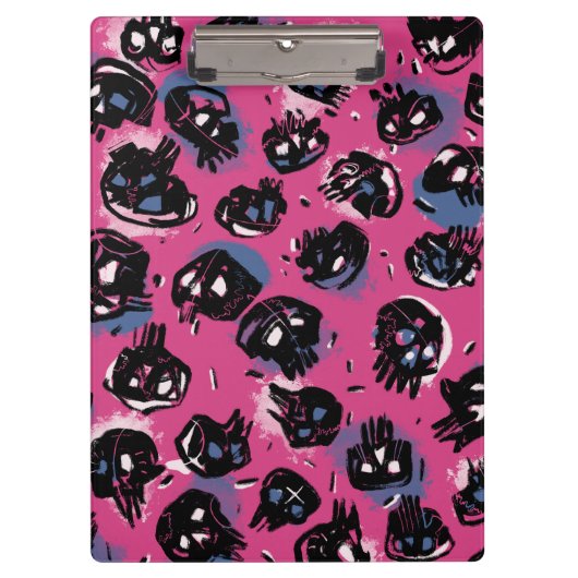 Porte-bloc Émo rose sculy Bureau & Papeterie scolaire (Devant)