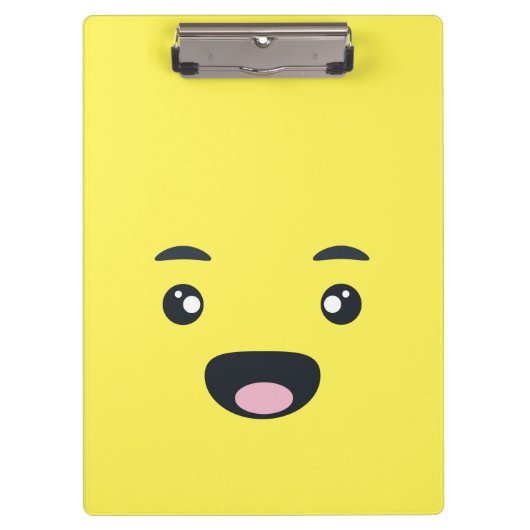 Porte-bloc Emoji de sourire (Devant)
