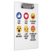 Porte-bloc Émoticônes de musique (Swatch)