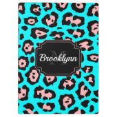 Porte-bloc Empreinte de léopard (Dos)