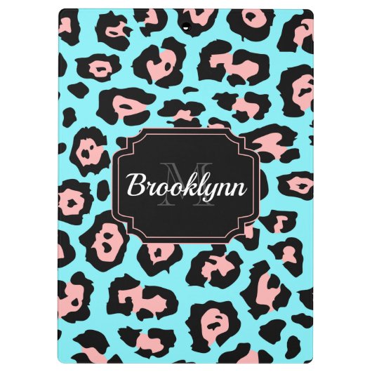 Porte-bloc Empreinte de léopard (Dos)