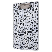 Porte-bloc Empreinte de léopard blanc (Gauche)