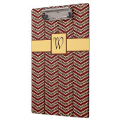 Porte-bloc Empreinte de léopard Chevron Porte - bloc (Gauche)