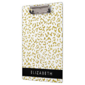 Porte-bloc Empreinte de léopard, Leopard d'or, Parties scinti (Gauche)