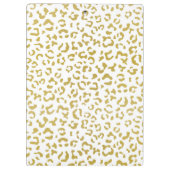 Porte-bloc Empreinte de léopard, Leopard d'or, Parties scinti (Dos)