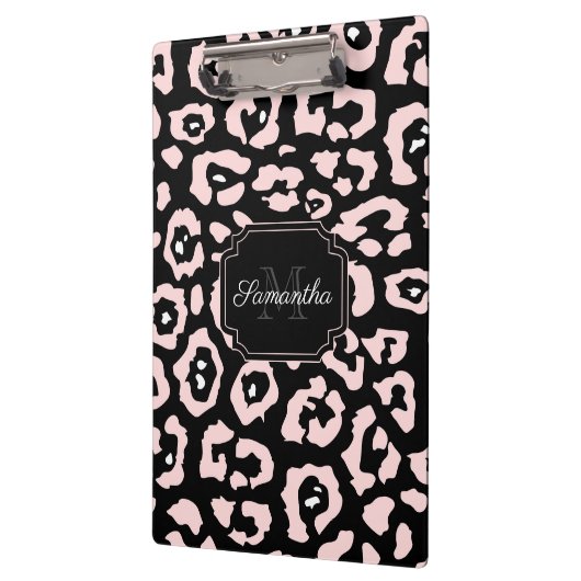 Porte-bloc Empreinte de léopard mignon (Gauche)