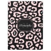 Porte-bloc Empreinte de léopard mignon (Dos)