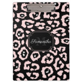 Porte-bloc Empreinte de léopard mignon (Devant)