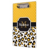 Porte-bloc Empreinte de léopard mignon (Gauche)