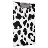 PORTE-BLOC EMPREINTE DE LÉOPARD NOIR (Swatch)